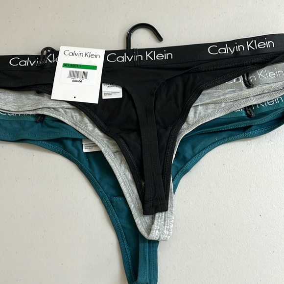 Nike Women Underwear Size L Black Grey Dark Green NWT - Picture 1 of 4